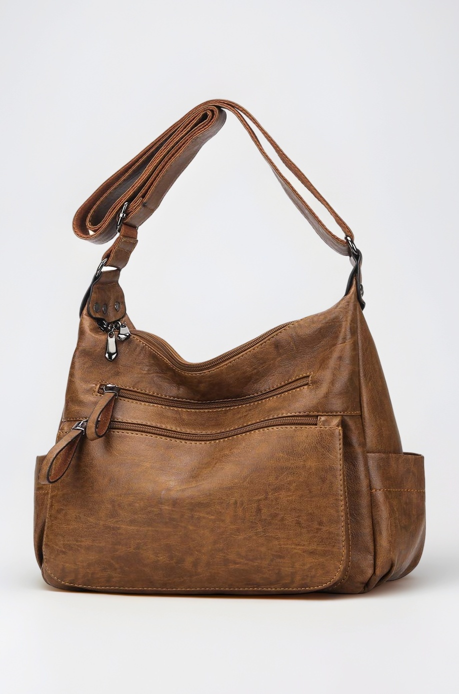 Artwell Shoulder Bag (4345597865_Brown)