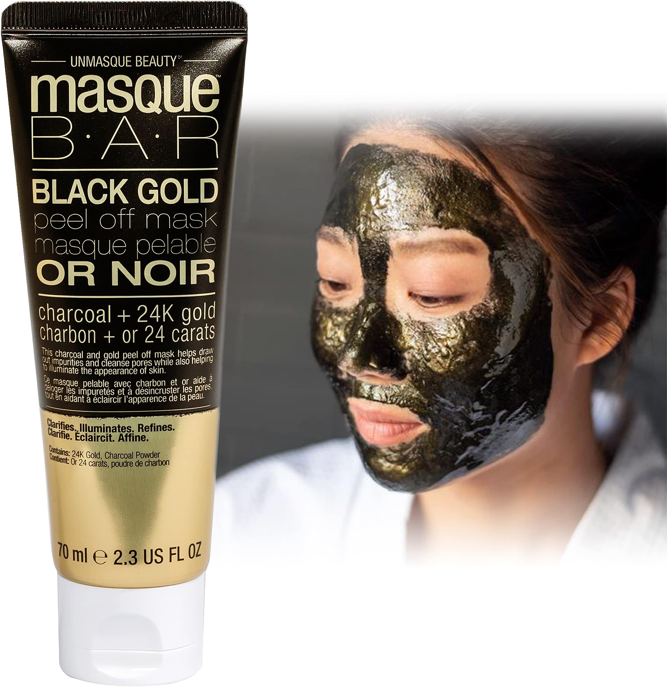 Masque Bar Black Gold Peel Off - Tube