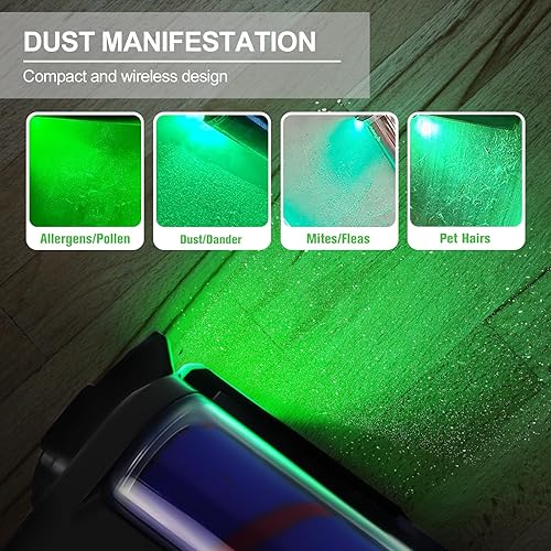 Miniatura 3 de tewisefaok Aspiradora recargable con pantalla LED adecuada para Dyson Shark Bissell, revelar micro polvo pelo de mascotas, piel de gato y perro,