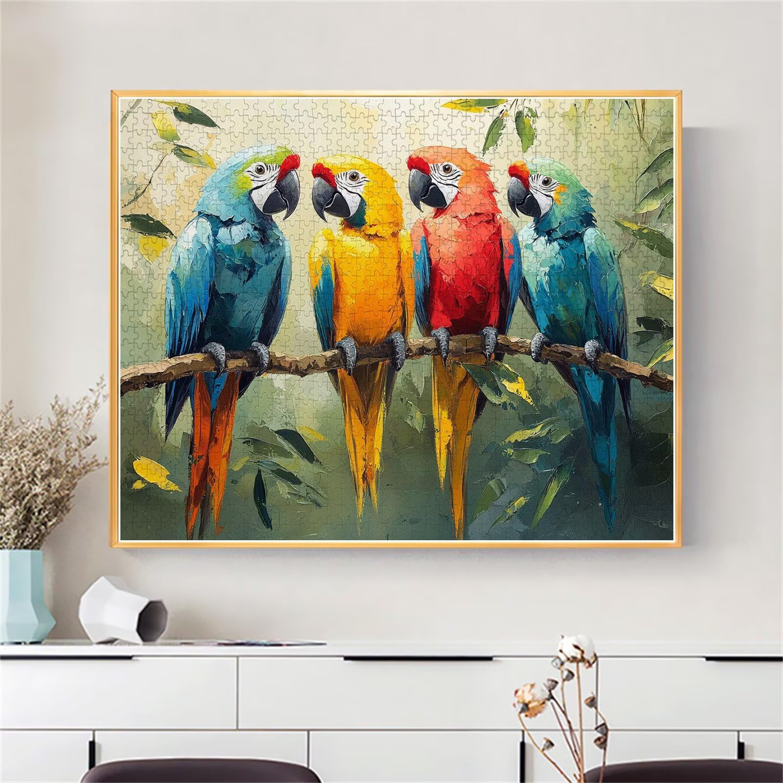 Puzzle Erwachsene 2000 Teile Papagei Vogel Educa Jigsaw für Kinder ab 8 Jahren Mädchen Jungen, Erwachsene Impossible Klassische Puzzles Schwer, Anspruchsvoll Spielspaß, Als Geschenke 70x99cm t-978