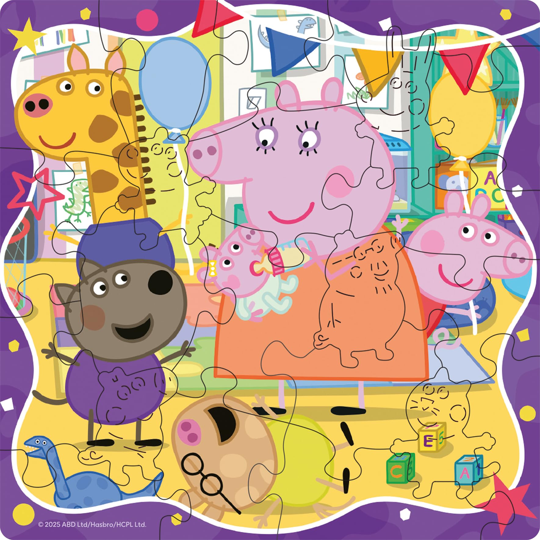 Ravensburger Peppa Pig 22 piece Wooden Jigsaw Puzzle for Adults and Kids Age 4 Years Up
