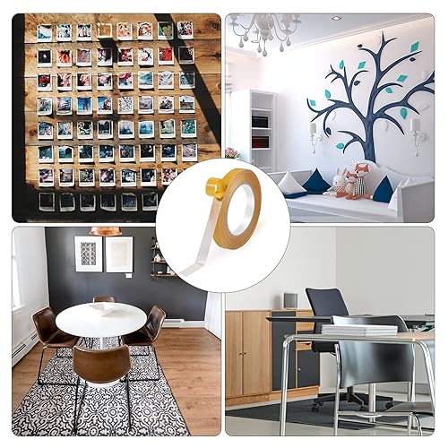 Miniatura 7 de 1 rollo de cinta adhesiva de doble cara resistente 059 pulgadas x 66 pies 656ft cinta adhesiva de doble cara cinta adhesiva fuerte de doble cara