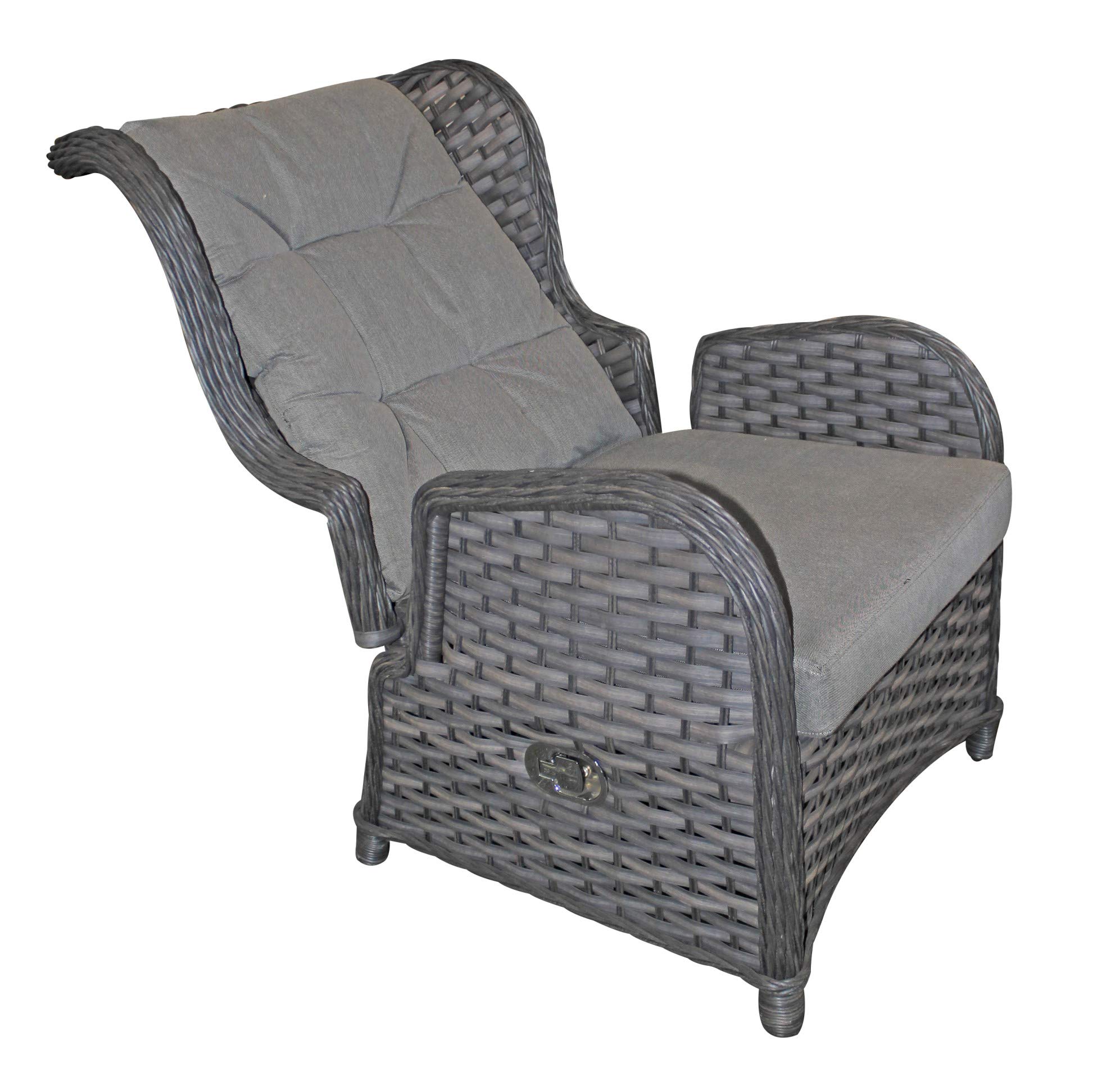 LEX Comfort Relax Ohrensessel – Relax Sessel + Hocker