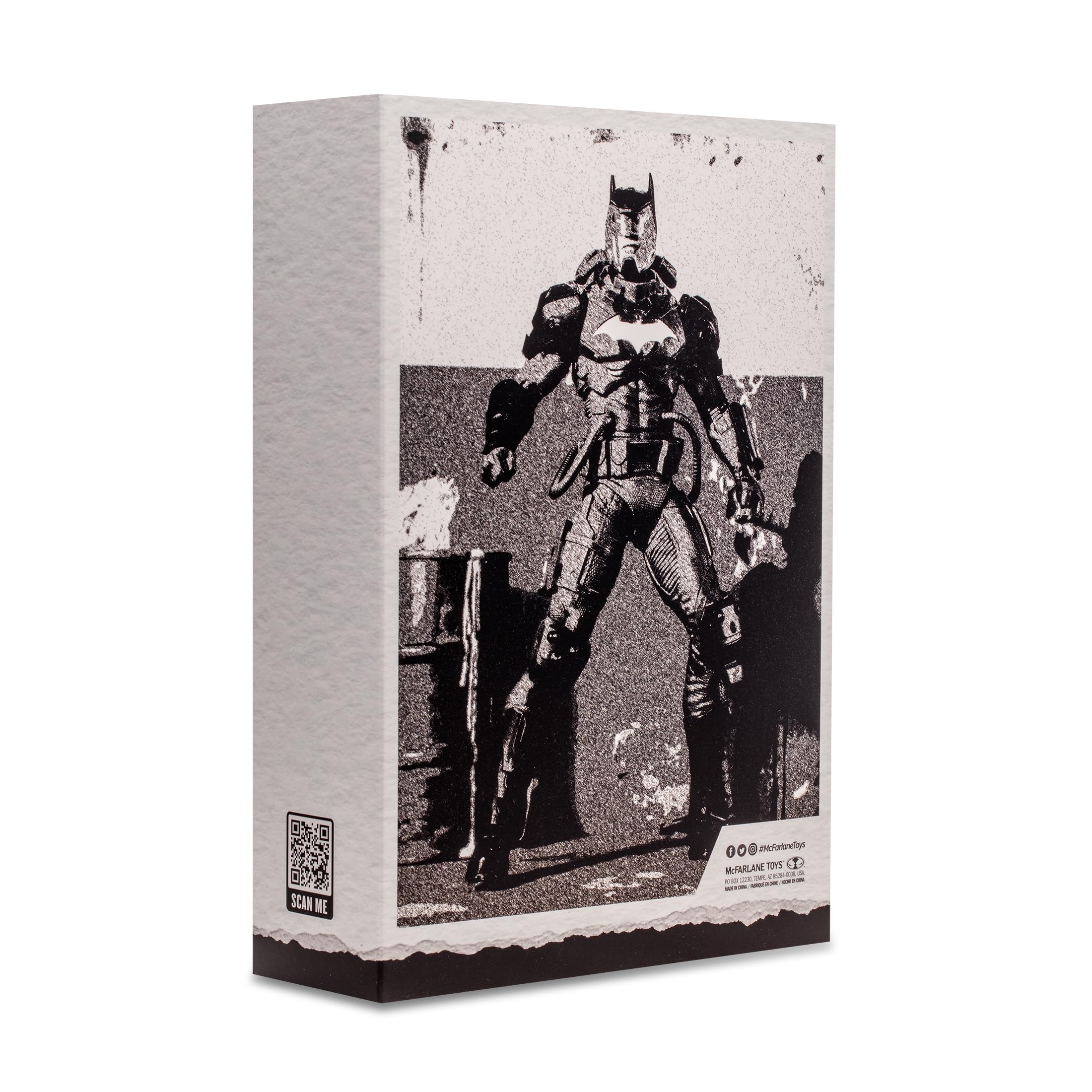 McFarlane DC Multiverse Batman con Hazmat Suit, Figura articulada con Traje edición dibujante de 17 cm en Caja Exclusiva, Base y Tarjeta Coleccionable, Fans coleccionistas, +12 años, Bizak (64387047)