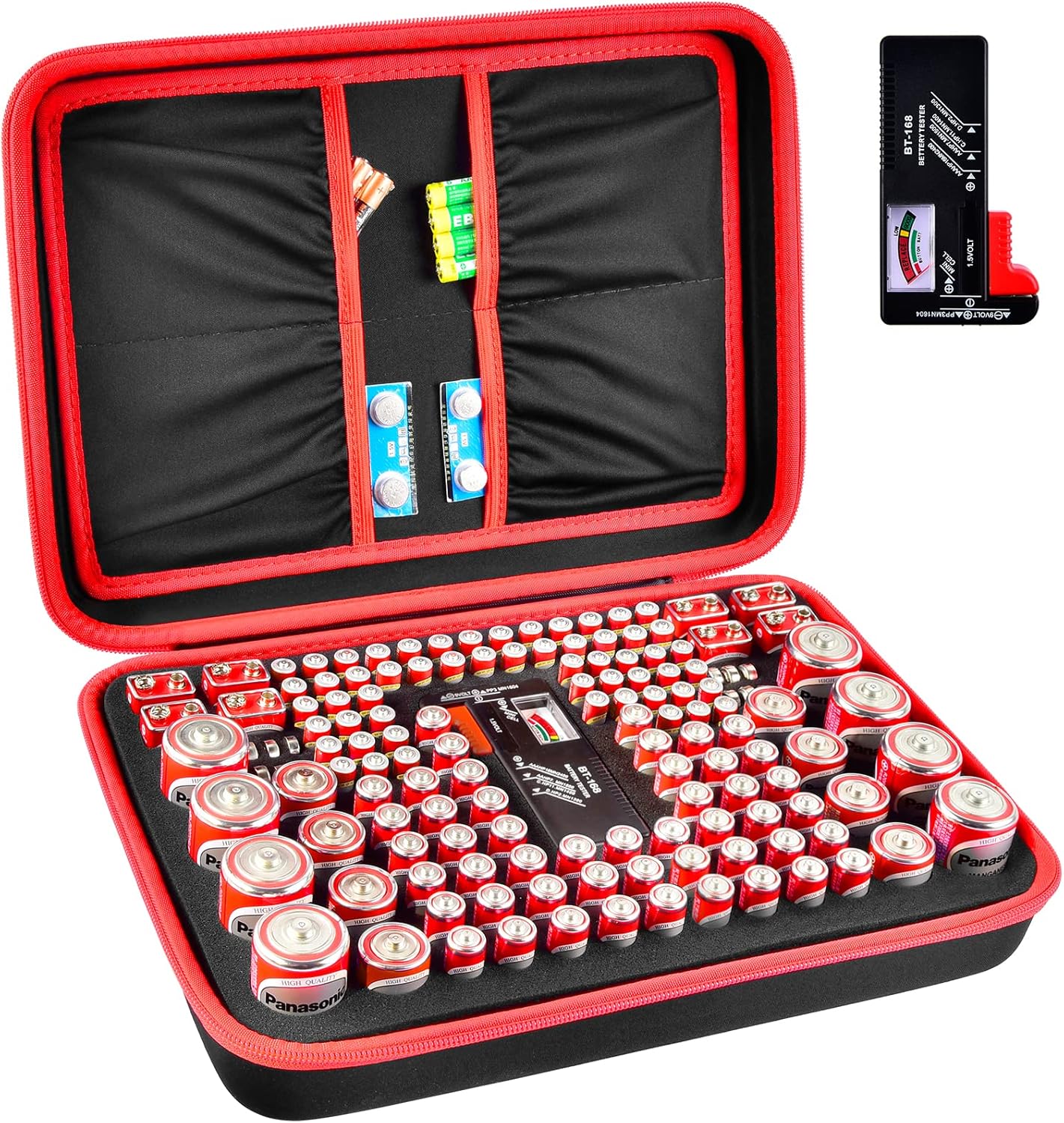 Battery Organizer Holder Case for Various Batteries Bahrain Ubuy