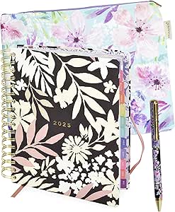 Agenda 2026 Dia Por Pagina La Vecina Rubia MANOA® Agenda 2026 "LUCÍA" Día Por Página - Medidas (A5+) 19 X 22 Cm - 380 Páginas - Incluye Separadores Mensuales (Con Bolígrafo Y Bolsita Agenda Motivacional 2026