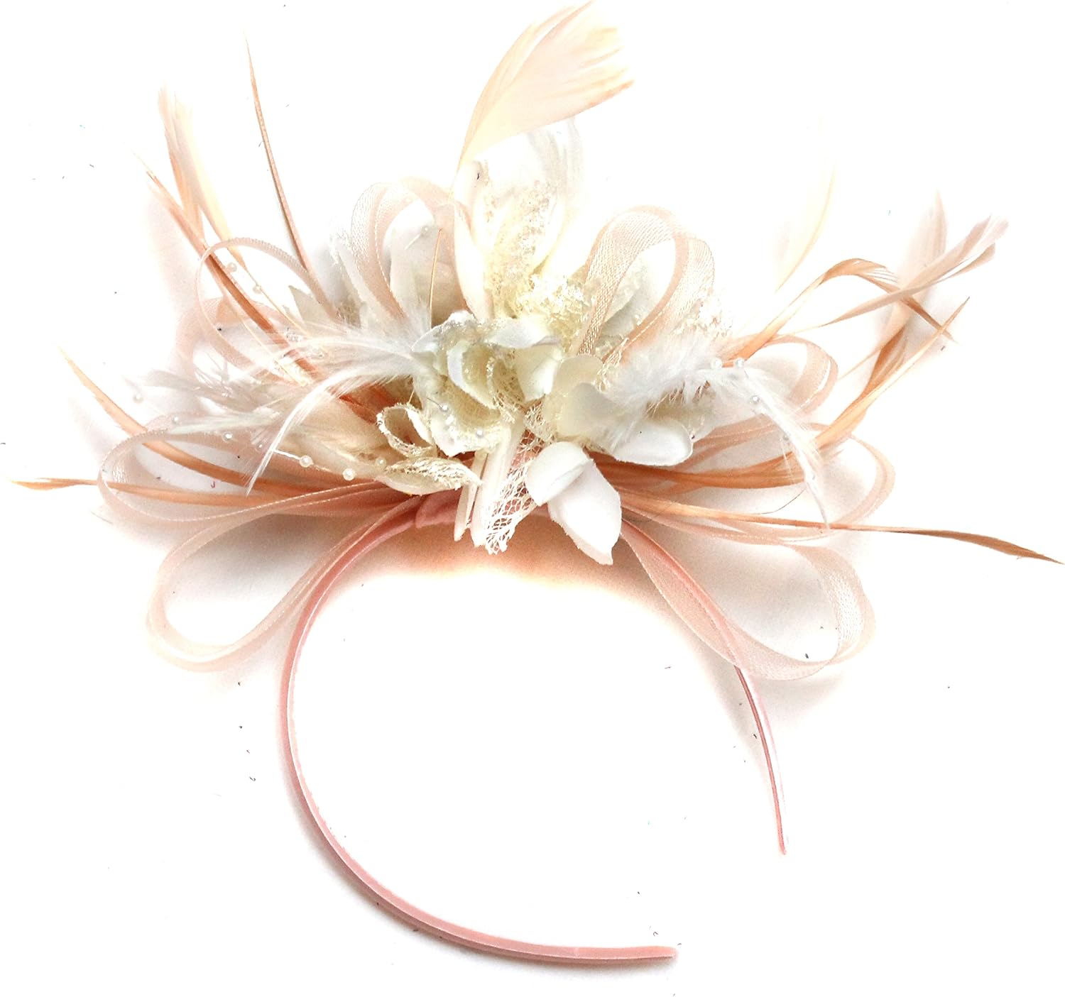 Ivory fascinator headband Outlet
