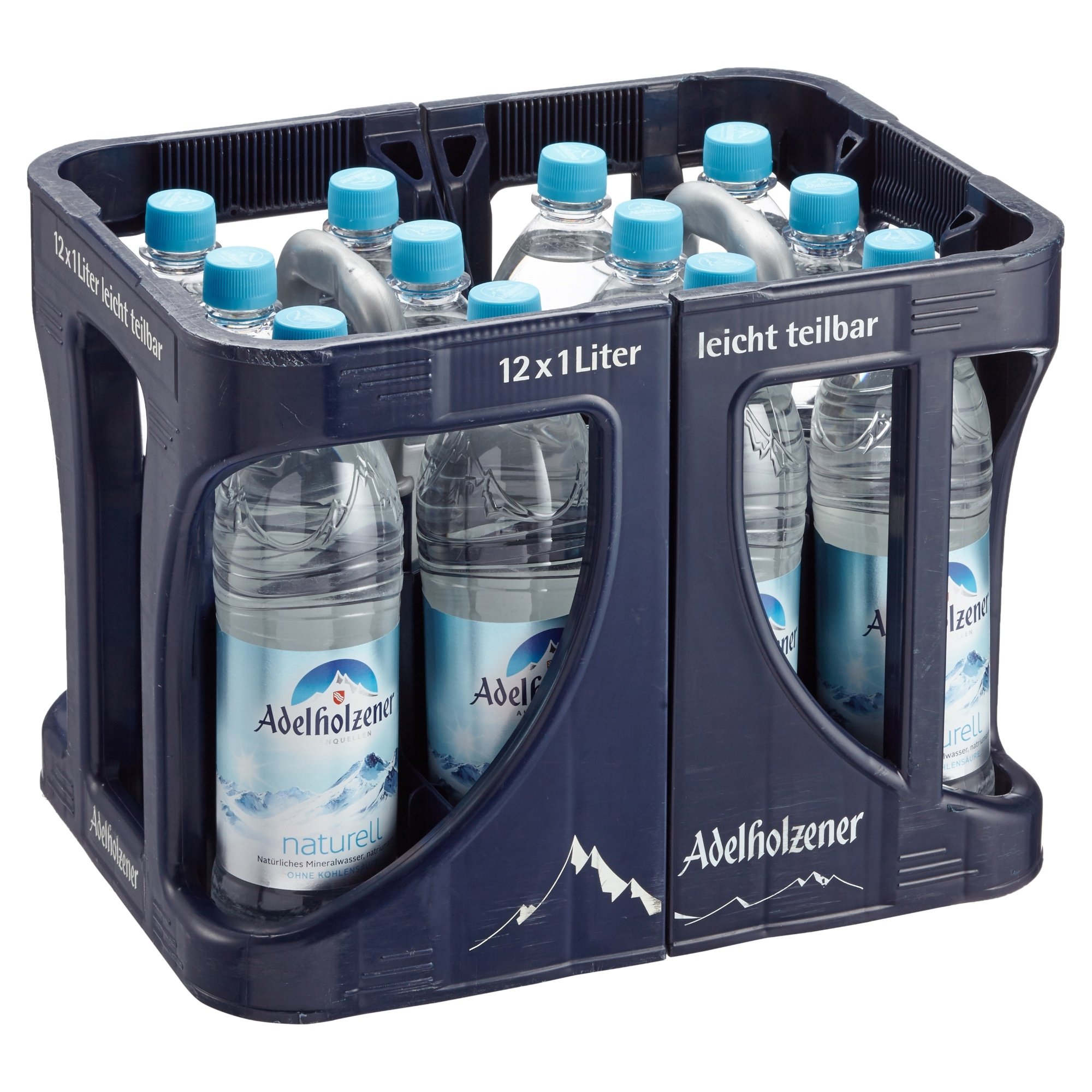 Adelholzener Mineralwasser Naturell MEHRWEG (12 x 1 l)
