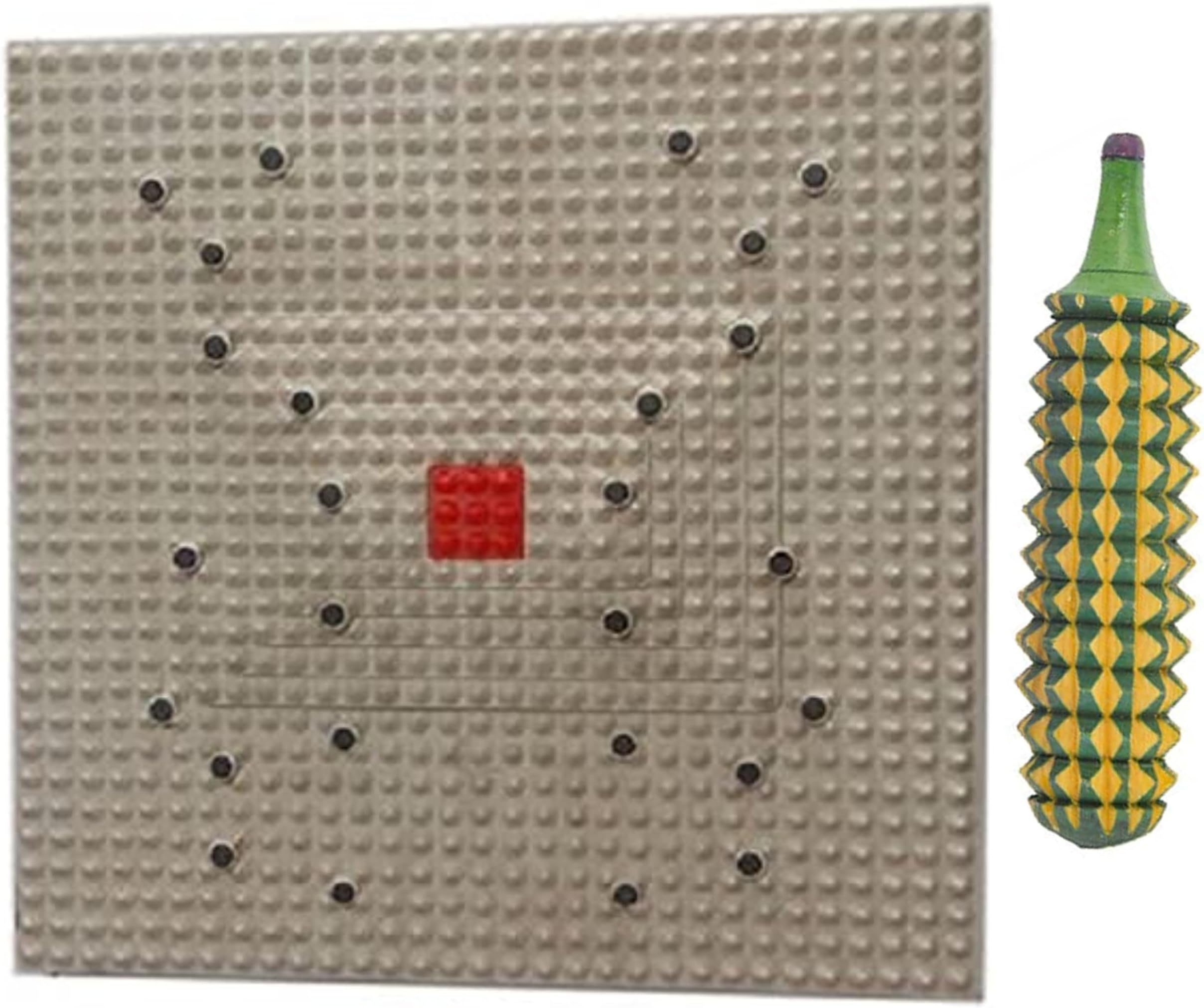 Acupressure Massager Combo Kit: Power Foot Mat, 26 Magnets, Wooden Stress & Pain Relief, Energy Booster, Yoga Mat, Blood Circulation, Tummy Shaper, Body Massager
