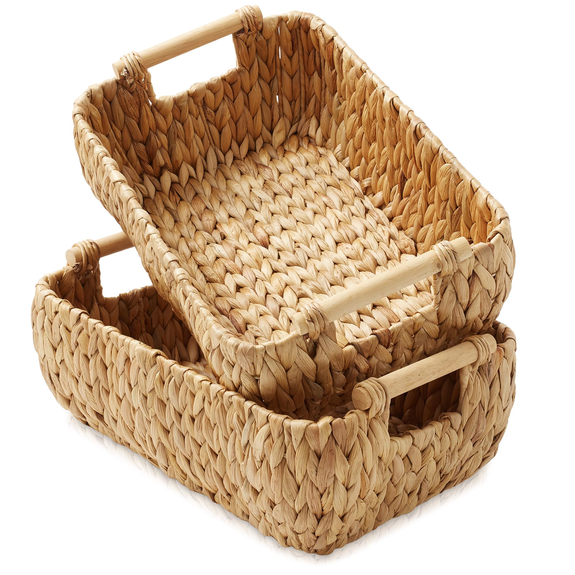 Casafield Woven Storage Baskets Set of 2