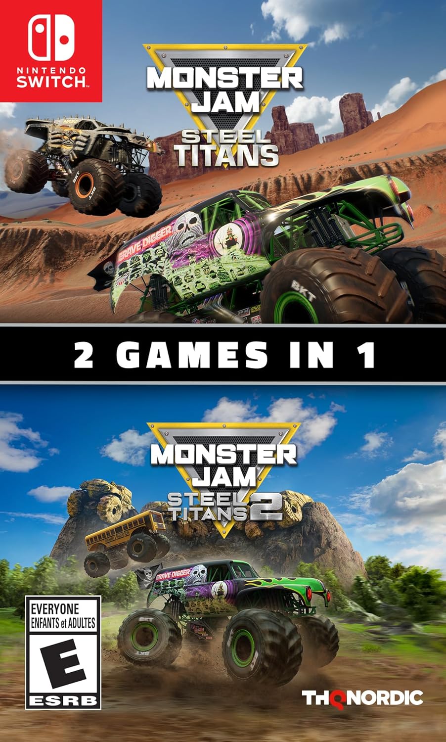 Monster Jam Steel Titans Bundle - Nintendo Switch (Amazon Exclusive)