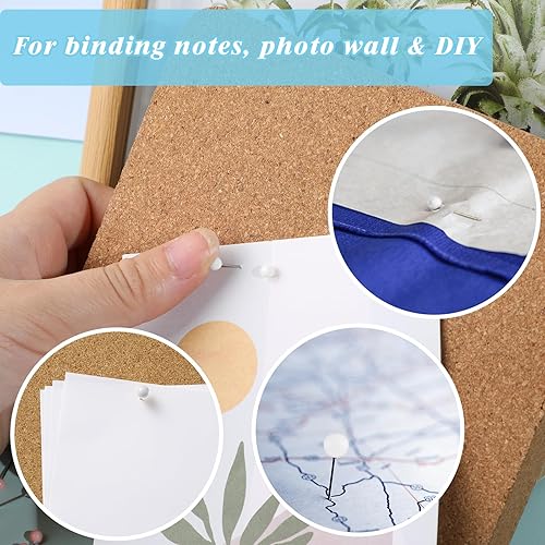 Miniatura 20 de 420 alfileres de costura rectos para tela, alfileres de acolchado de 0.63 pulgadas, pequeños alfileres de costura rectos con cabeza de bola