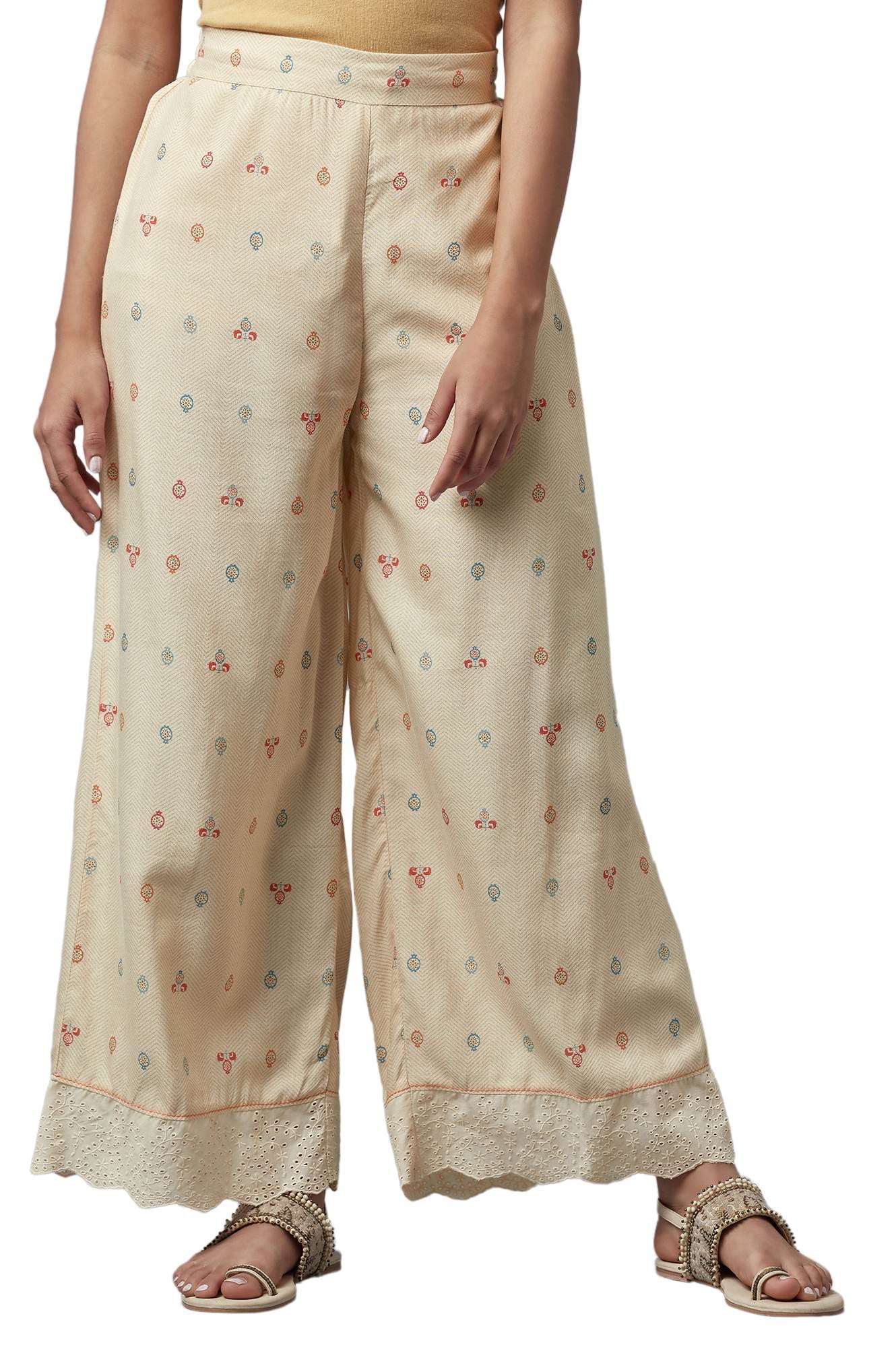 w for woman Women's Regular Parallel Pants-picture-14