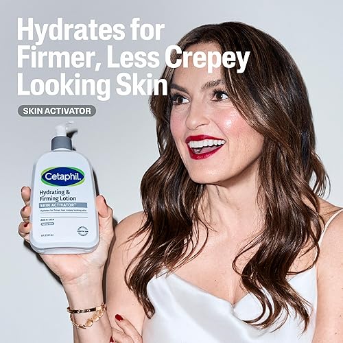 Miniatura 3 de Cetaphil Skin Activator Loción corporal hidratante y reafirmante de 16 onzas, ácido mandélico (AHA) y centella asiática (CICA) hidratante corporal,