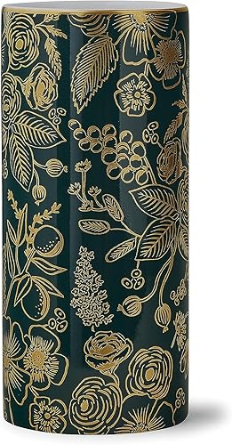 Miniatura 2 de RIFLE PAPER CO. Jarrón de porcelana Colette para decoración de habitación y hogar, ilumina una sala de estar, mesa de cocina o granja, jarrón grande