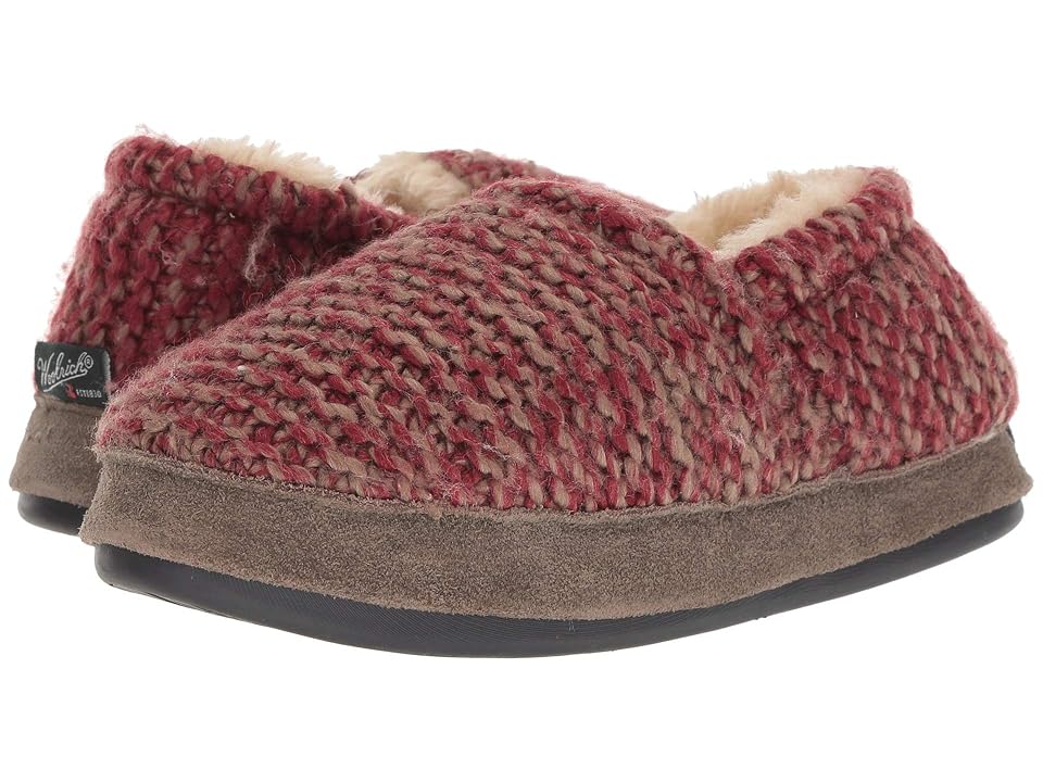 

Woolrich Whitecap Knit (Picante) Women's Slippers, Red