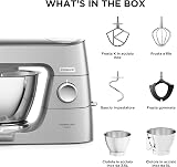Kenwood Titanium Chef Baker - Robot Pâtissier Bols 5L + 3,5L 1200W Argenté - 7