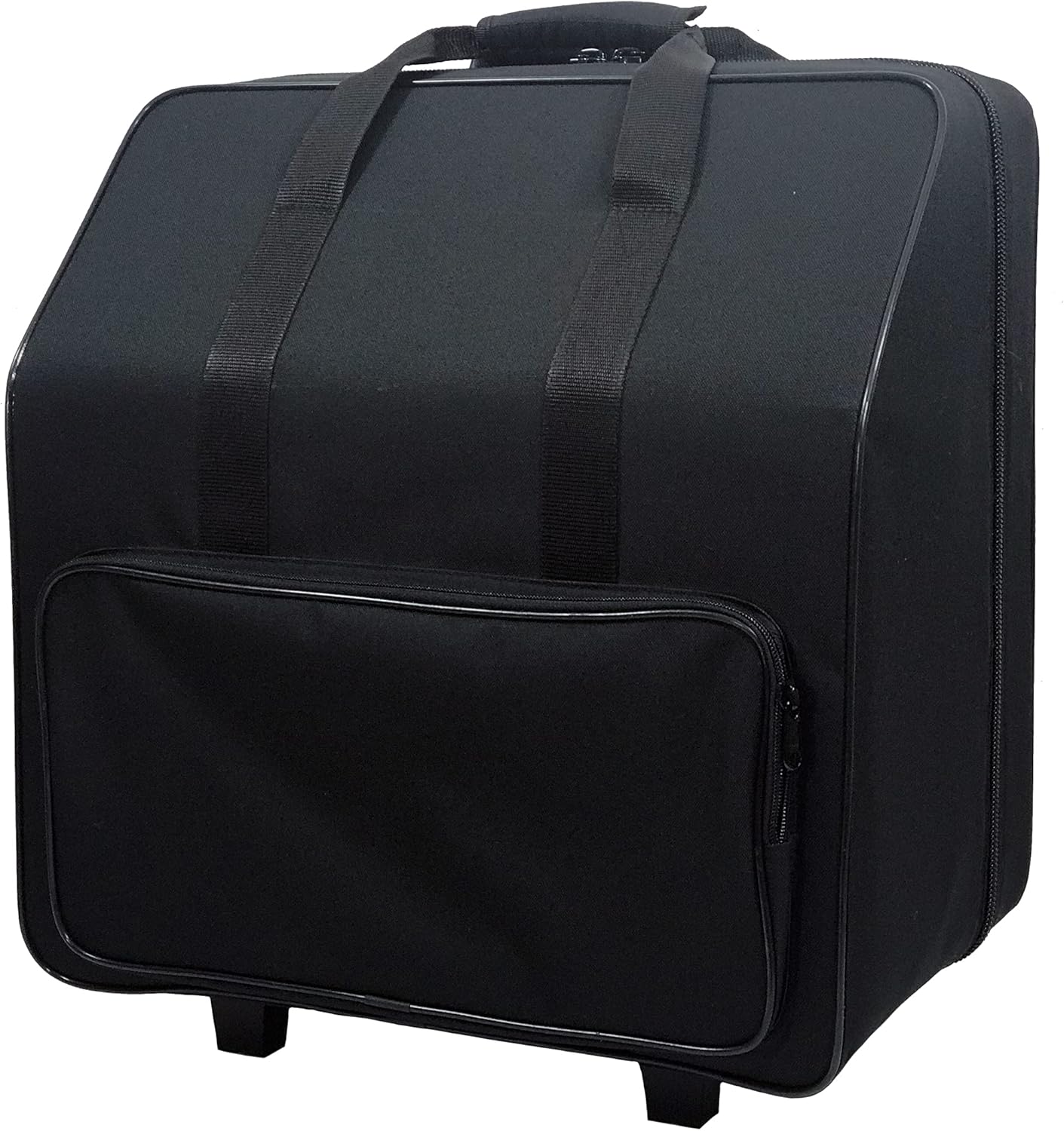 SM3472 Piano Accordion w/Free NAC-4872 Roll Away Case, a $160 Value. 34 Key, 72 Bass, Leather Harness Straps also included. (Gloss Black))