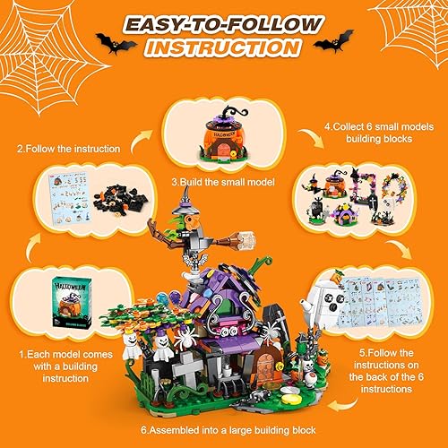 Miniatura 5 de Calendario de Adviento de 24 días de Navidad 2023, juguetes de 24 en 4 bloques de construcción de Navidad, 1100 piezas de calendario de cuenta