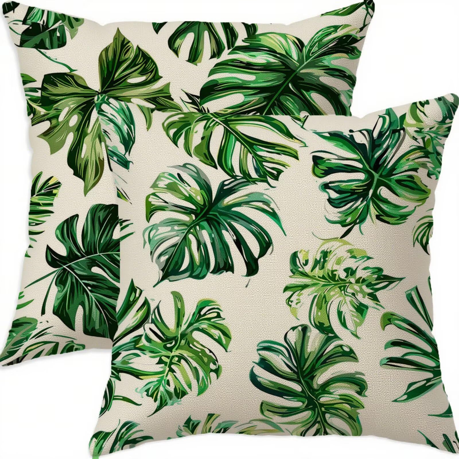 Housse coussin 60x60cm pour salon et chambre déco de printemps