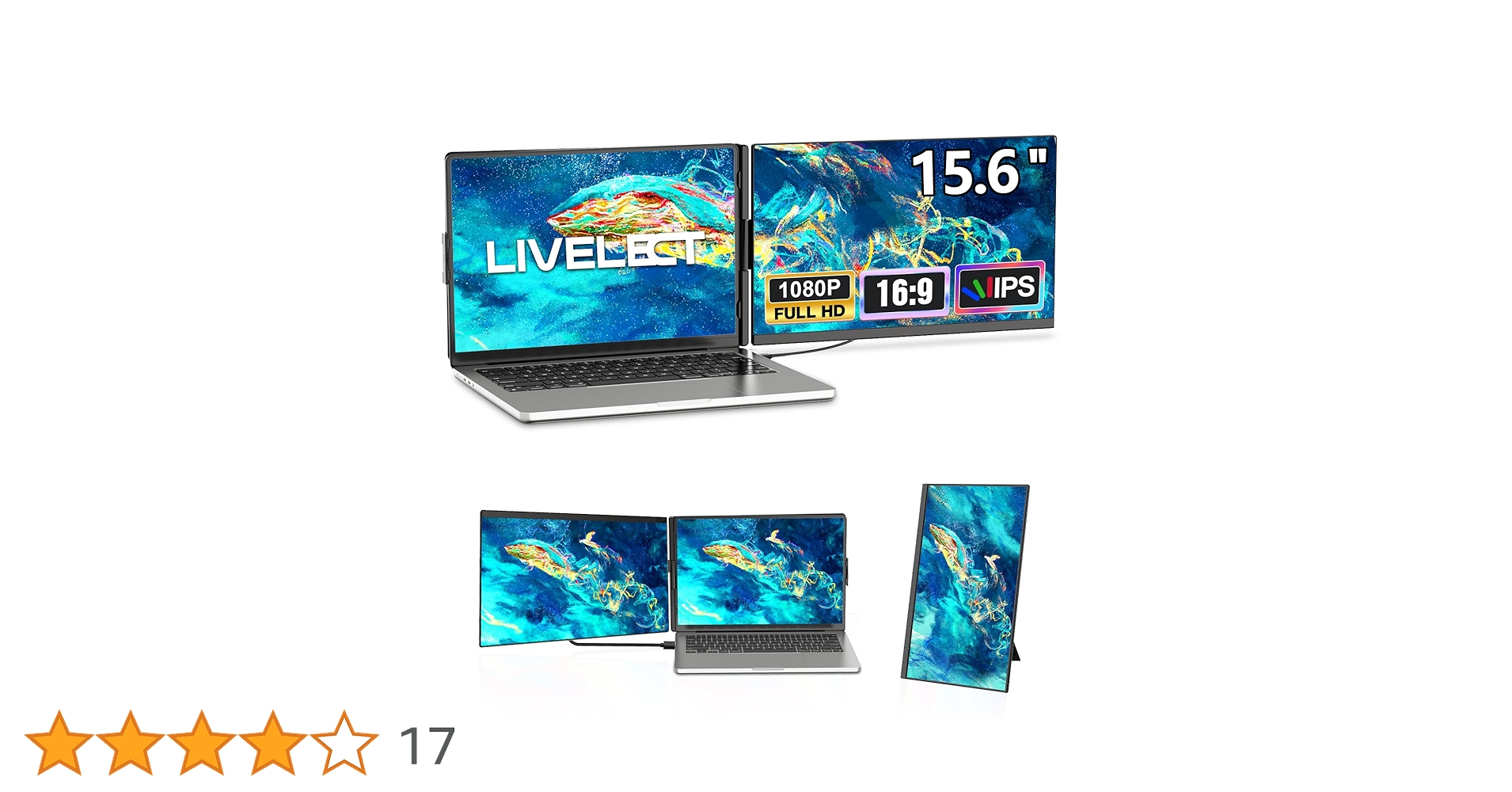 モバイルモニター 15.6インチ セカンド デュアルディスプレイ 着脱式 ノート Amazon.co.jp: モバイルモニター 15.6インチ【2025新型ノート