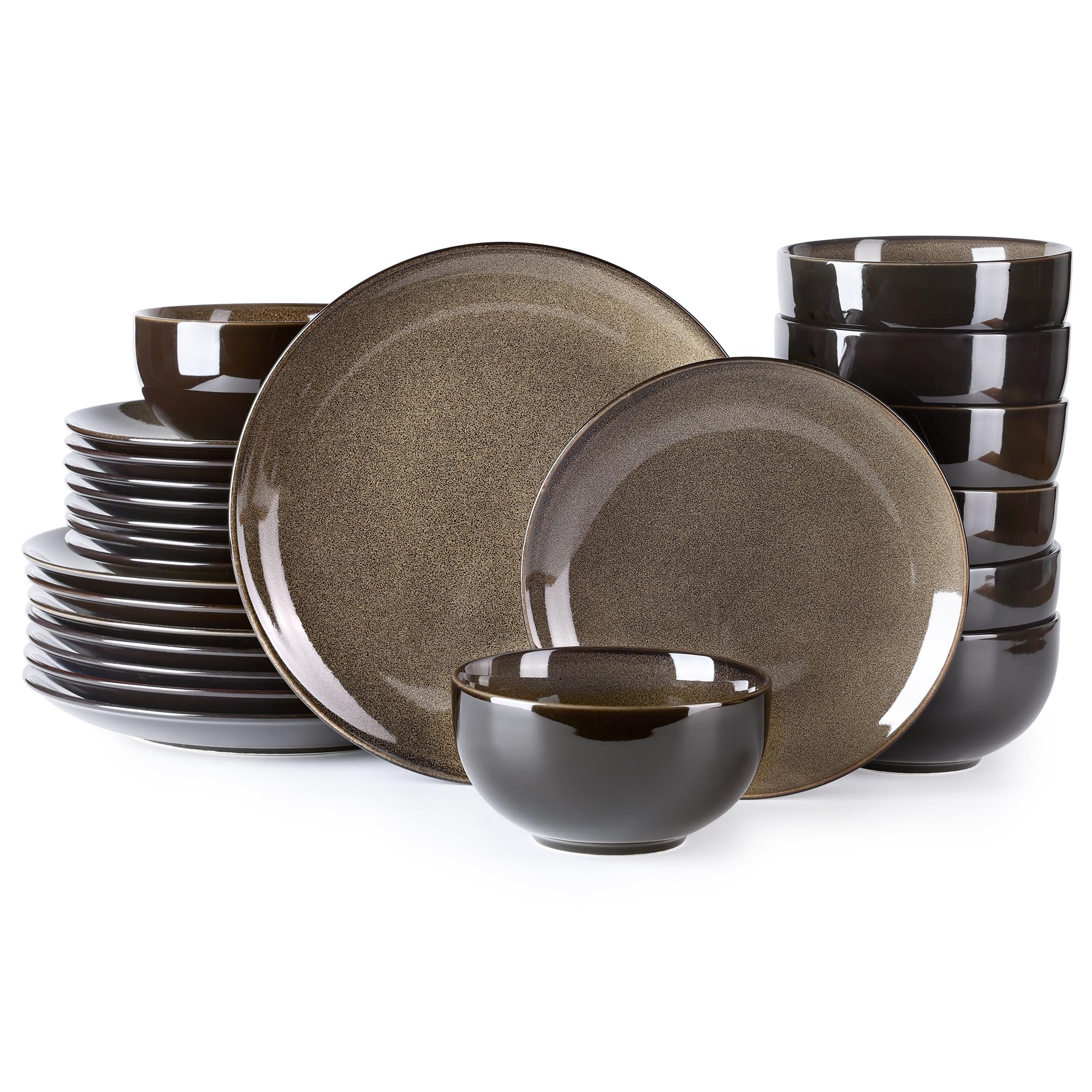 Amazon.com | LERATIO Ceramic Dinnerware Sets for 8,Stoneware