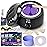 ANRUZ Waxing Kit for Women Men - Digital Wax Kit for Hair Removal with Post-Wax Cream, Silicone Bowl & 55 More Accessories, at Home Use Warmer for Body, Bikini, Eyebrow, Face, Sensitive Skin