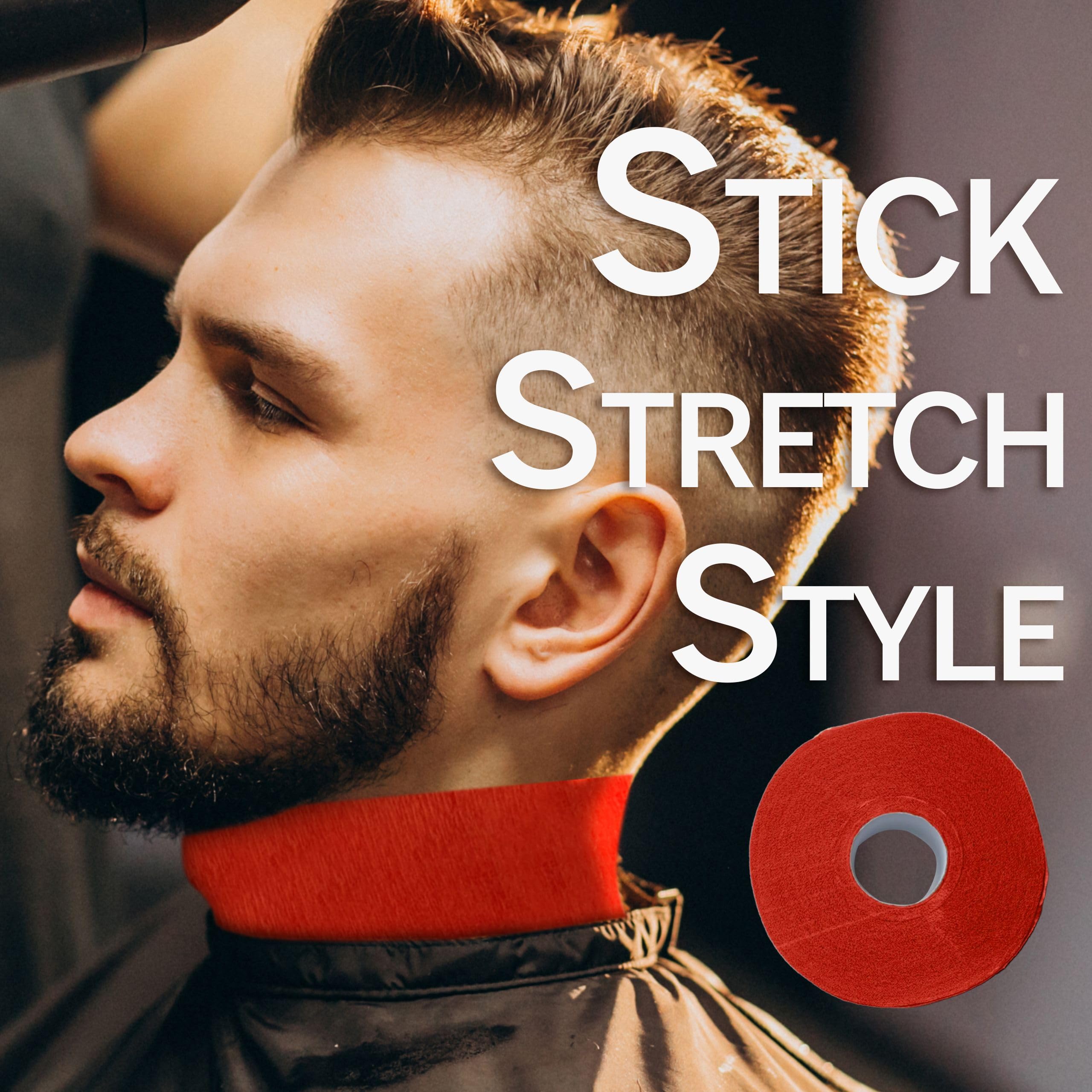 L3 - Level 3 Neck Paper - Disposable and Flexible Neck Strips - Barber and Hair Stylist Supplies - Self-Adheres to Neck - Pre-Cut and Easy to Use - 5 Rolls (100each)