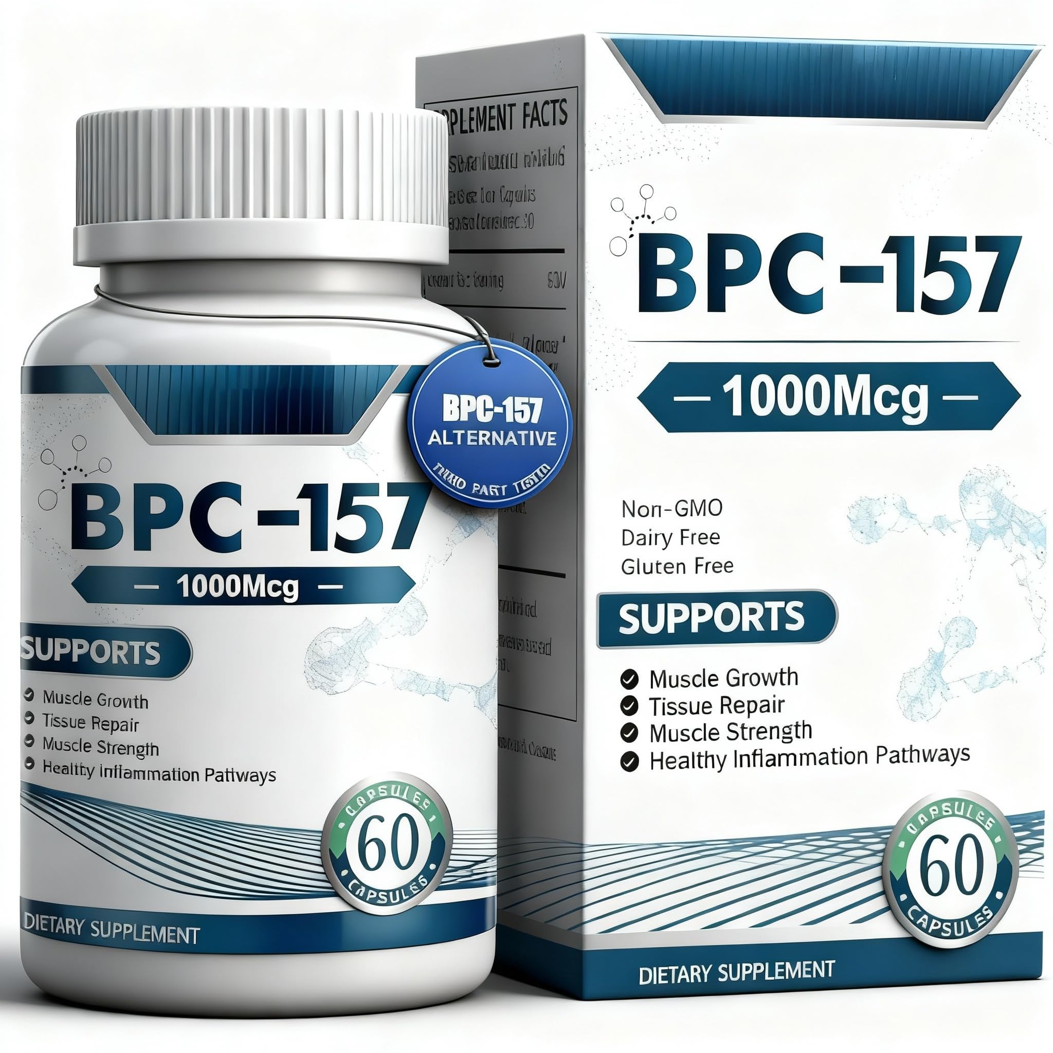 BPC 157 | 𝟏𝟓𝟕 𝐂𝐚́𝐩𝐬𝐮𝐥𝐚𝐬 de 𝐏𝐞́𝐩𝐭𝐢𝐝𝐨𝐬 | 𝟏𝟓𝟕 𝐩𝐚𝐫𝐚  𝐥𝐚 𝐑𝐞𝐜𝐮𝐩𝐞𝐫𝐚𝐜𝐢𝐨́𝐧 𝐌𝐮𝐬𝐜𝐮𝐥𝐚𝐫 𝐲 𝐝𝐞𝐥  𝐄𝐧𝐭𝐫𝐞𝐧𝐚𝐦𝐢𝐞𝐧𝐭𝐨 𝐩𝐚𝐫𝐚 | Non-Gmo - Gluten Free