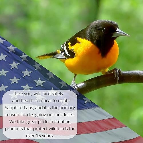 Miniatura 6 de Sapphire Labs Nectar Defender - Extensor de néctar de colibrí que prolonga la vida útil del néctar para comederos de colibríes, funciona