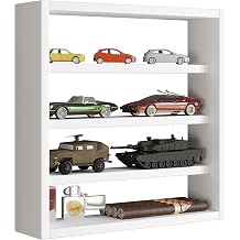 VCM Wooden Wall Shelf Wall Display Case Collectible Deco Collector Showcase Osado S Wooden Wall Shelf Wall Display Case Collectible Deco Collector Showcase Osado S White