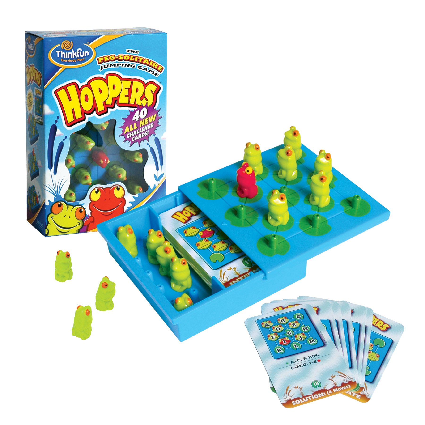 ThinkFun - Hoppers Gioco Classico Multicolore THI76347
