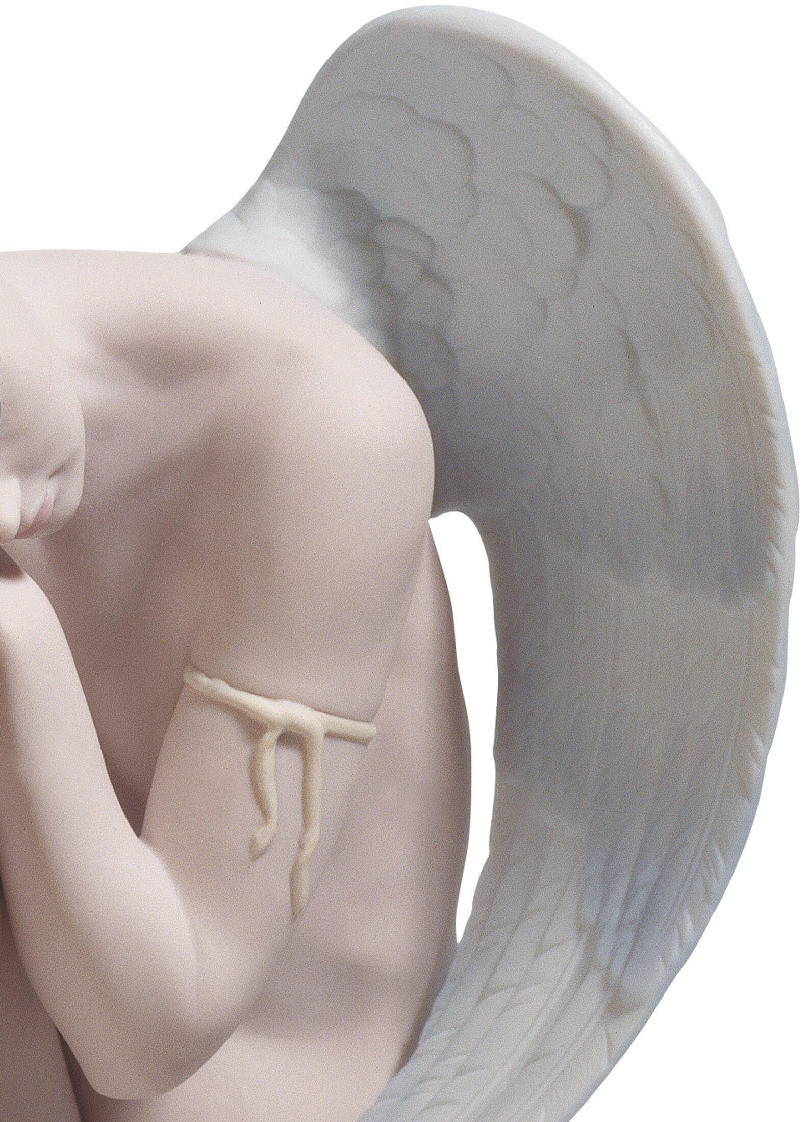 LLADRÓ Figurka Cudowny Anioł. Figurka z Porcelany Anioł. Figurka dekoracyjna. Porcelana luksusowa.