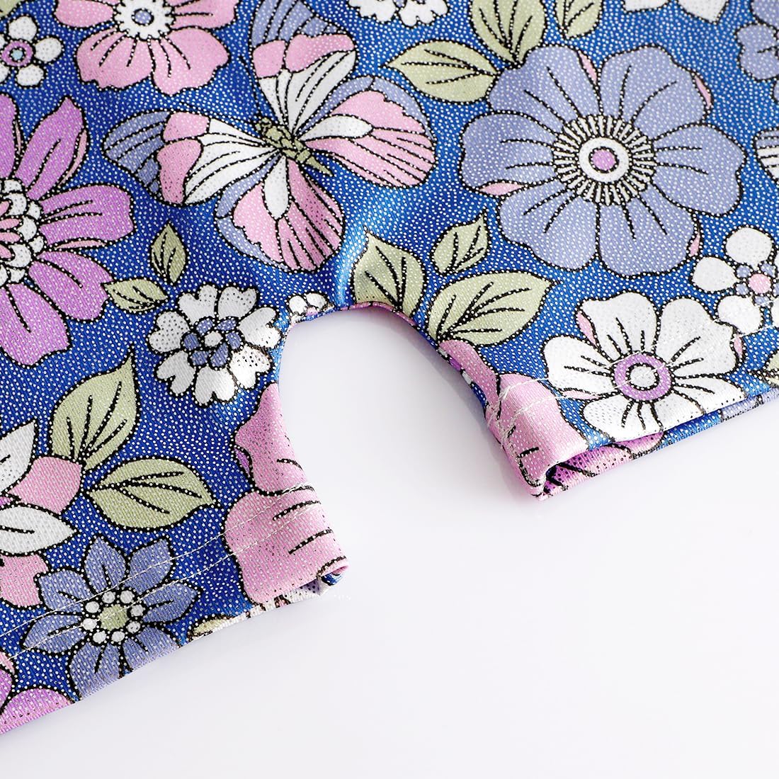 EQSJIU Leotards for Girls Gymnastics Sleeveless Sparkly Toddler Tumbling Outfits Dance Clothes Biketards for Kids 1-10 Years - Image 5