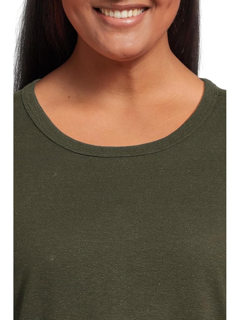 Brown Prana Cozy Up LS Crew
