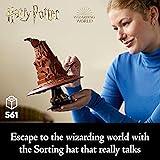LEGO Harry Potter Talking Sorting Hat Set, Model Kit for Adults to build with 31 Randomised Sounds and a Character Minifigure, Wizarding World Gifts for Men, Women, Him or Her 76429 - 2