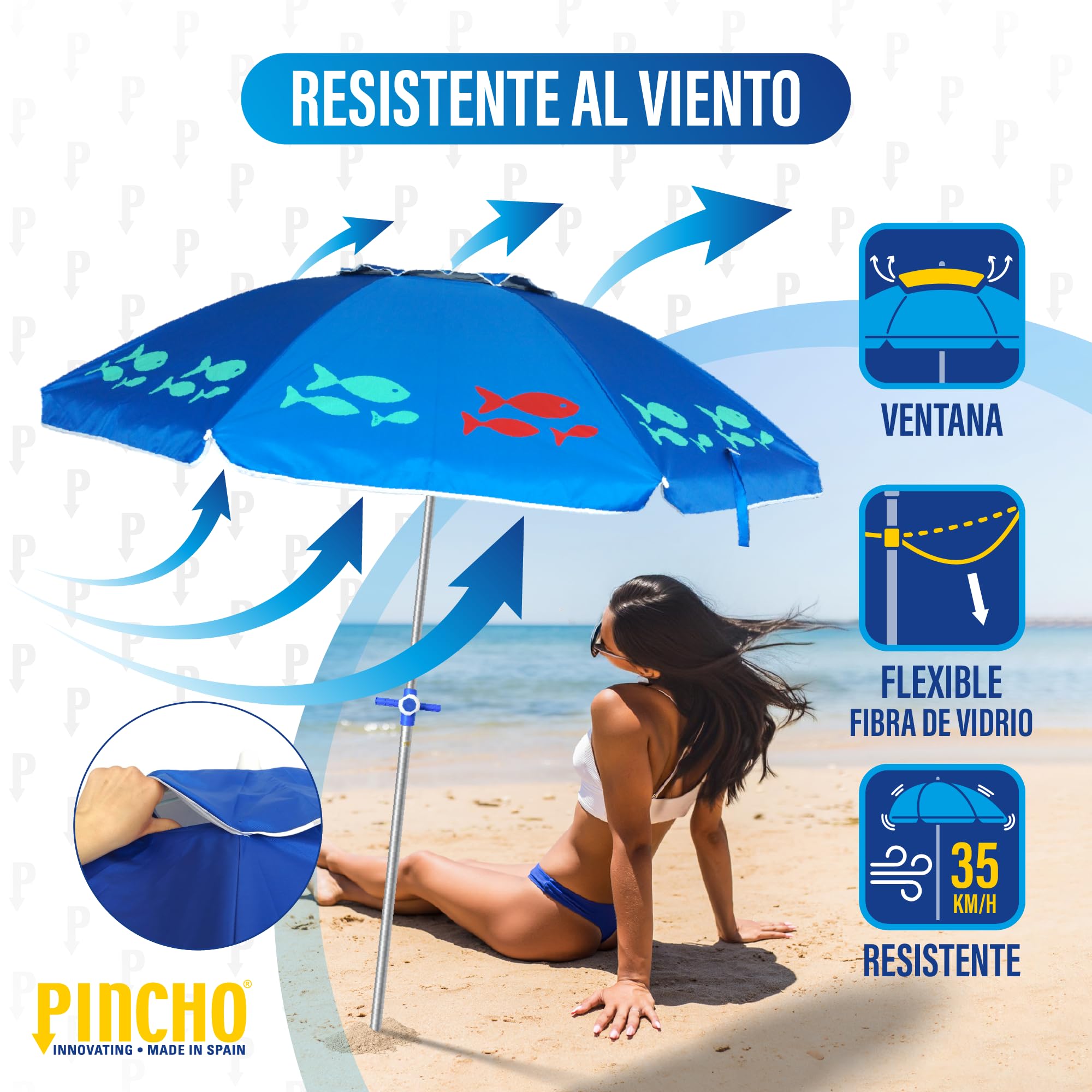 Pincho Moraira 200 cm - Varianti