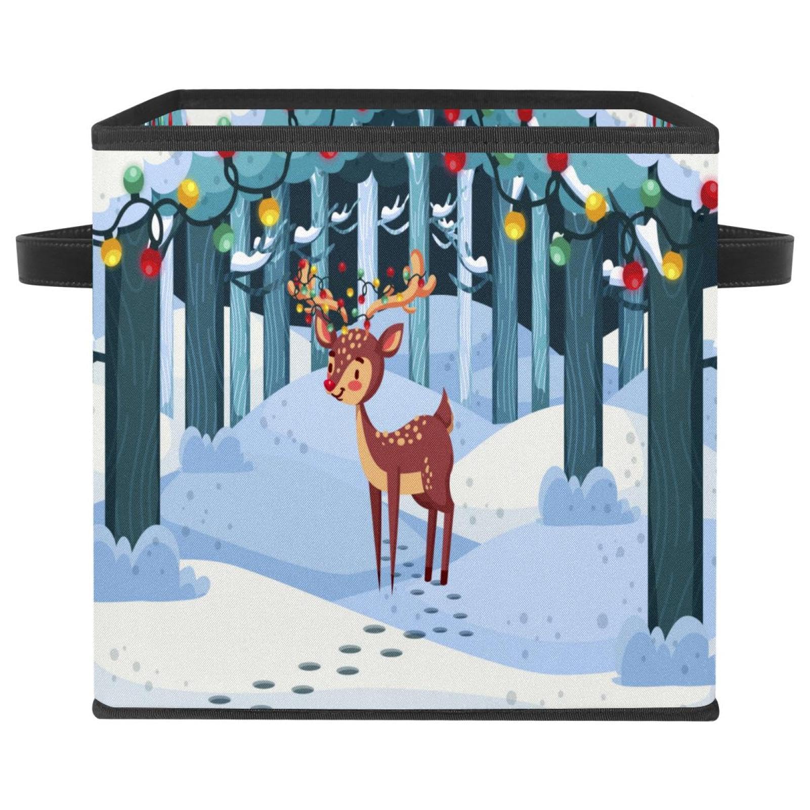 Bac de rangement en tissu pour jouets et vêtements, boîte pliable pour placard