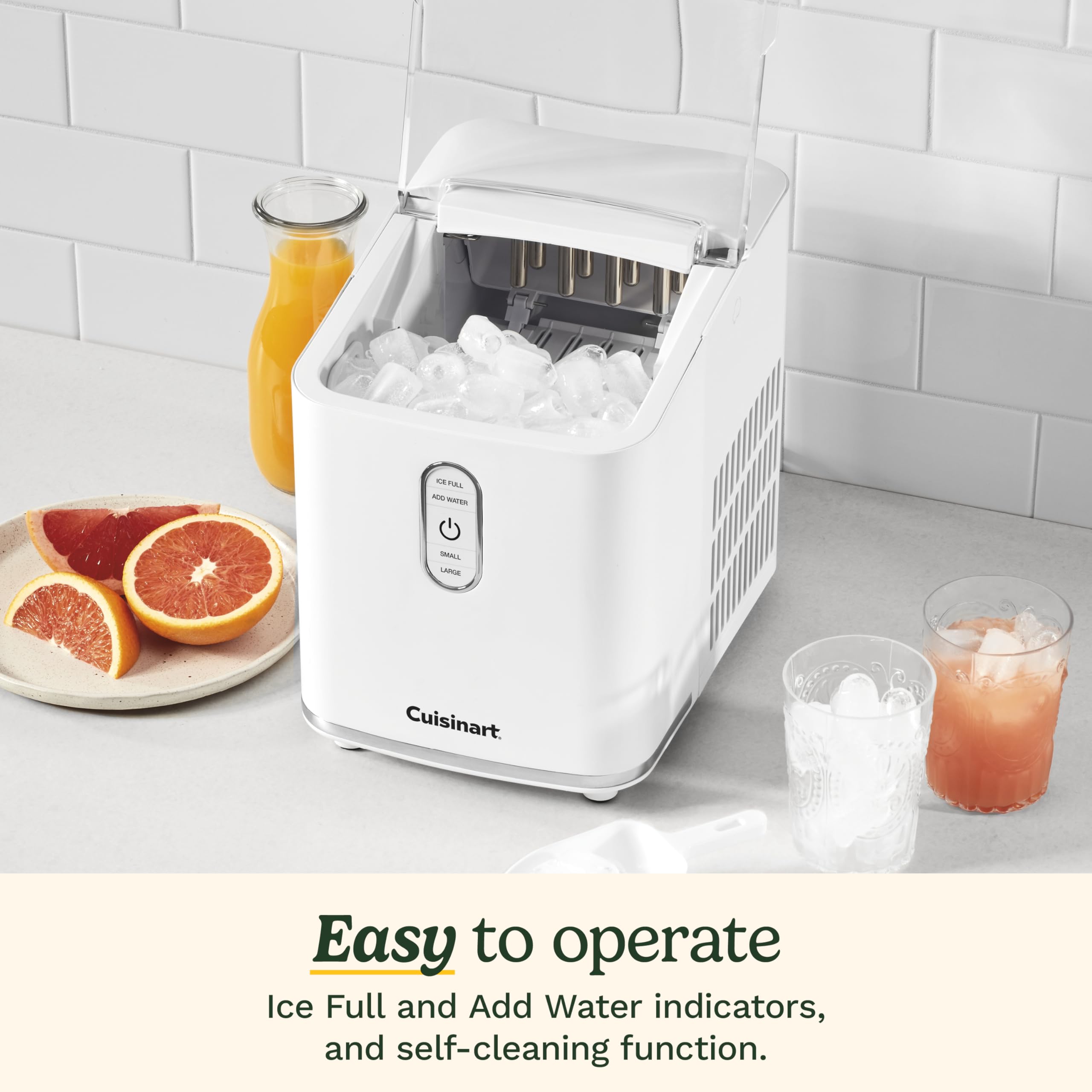 Cuisinart Compact Bullet Ice Cube Maker, IMC-2 on Fridge.com