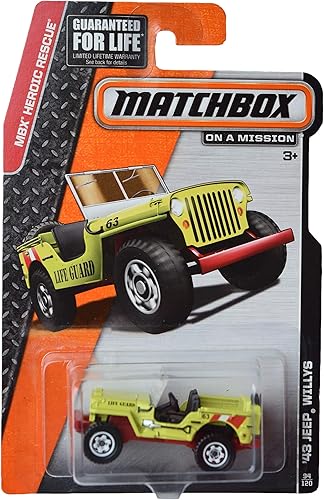 Matchbox '43 Jeeps Willys, verde