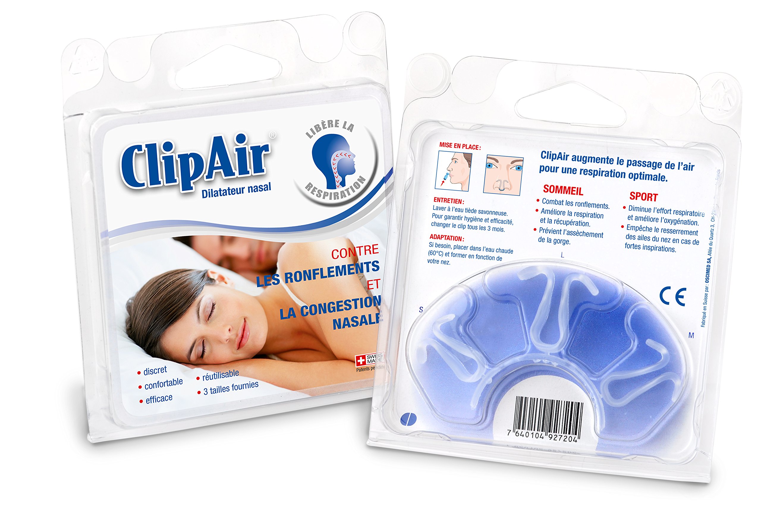 Clipair Dilatador Nasal 3 TamañOs-image