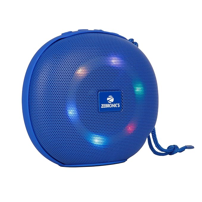 ZEBRONICS ZebDelight 10 Wireless Bluetooth v5.0 Portable Speaker with