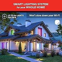 Vista 6 de Sengled Productos de uso, compatible con Alexa y Google Assistant, Homekit, Siri, Smart Hub, 1 paquete, blanco