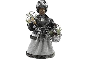 African American Santa Claus Christmas Decoration