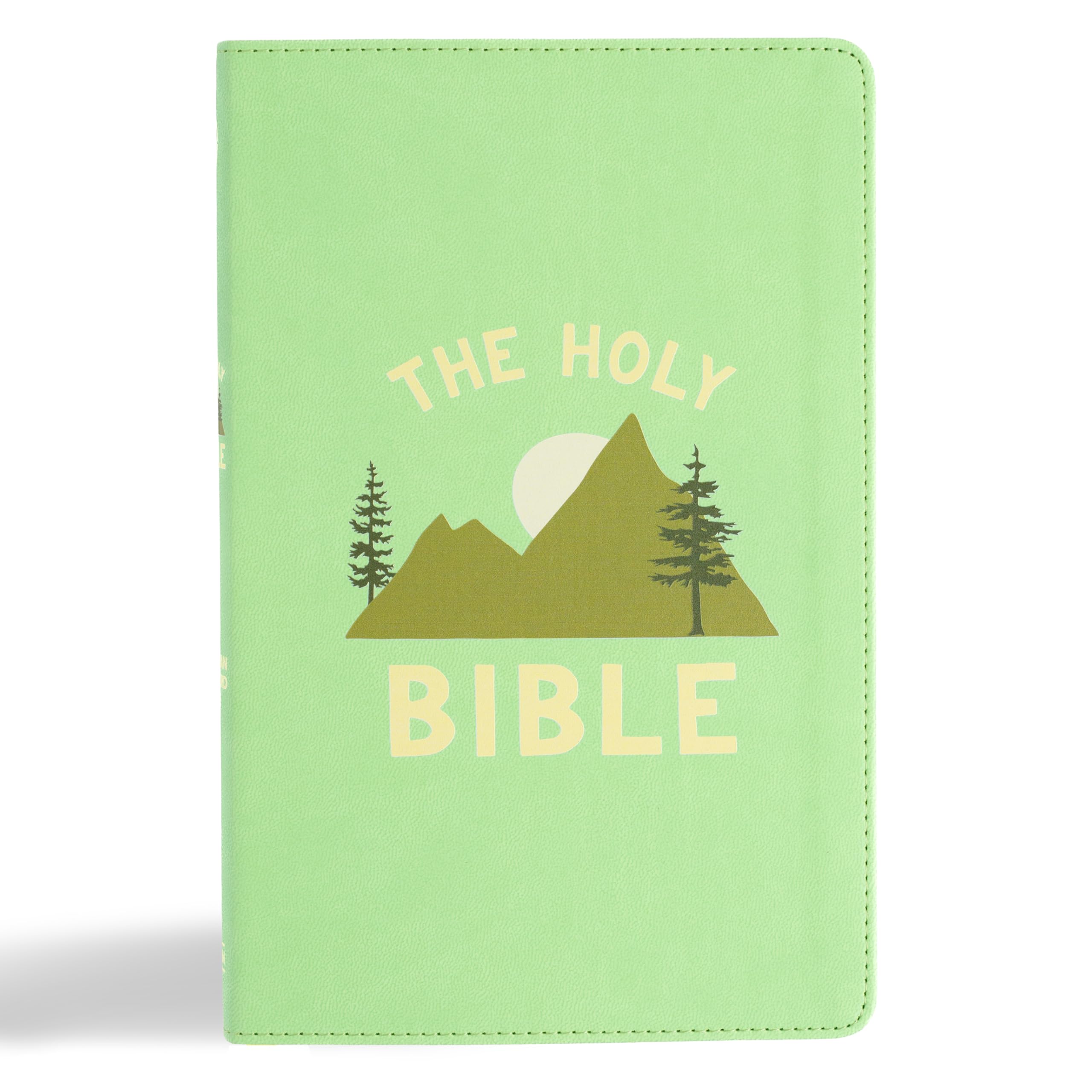 CSB Kids Bible, Anglicised Edition, Light Green LeatherTouch