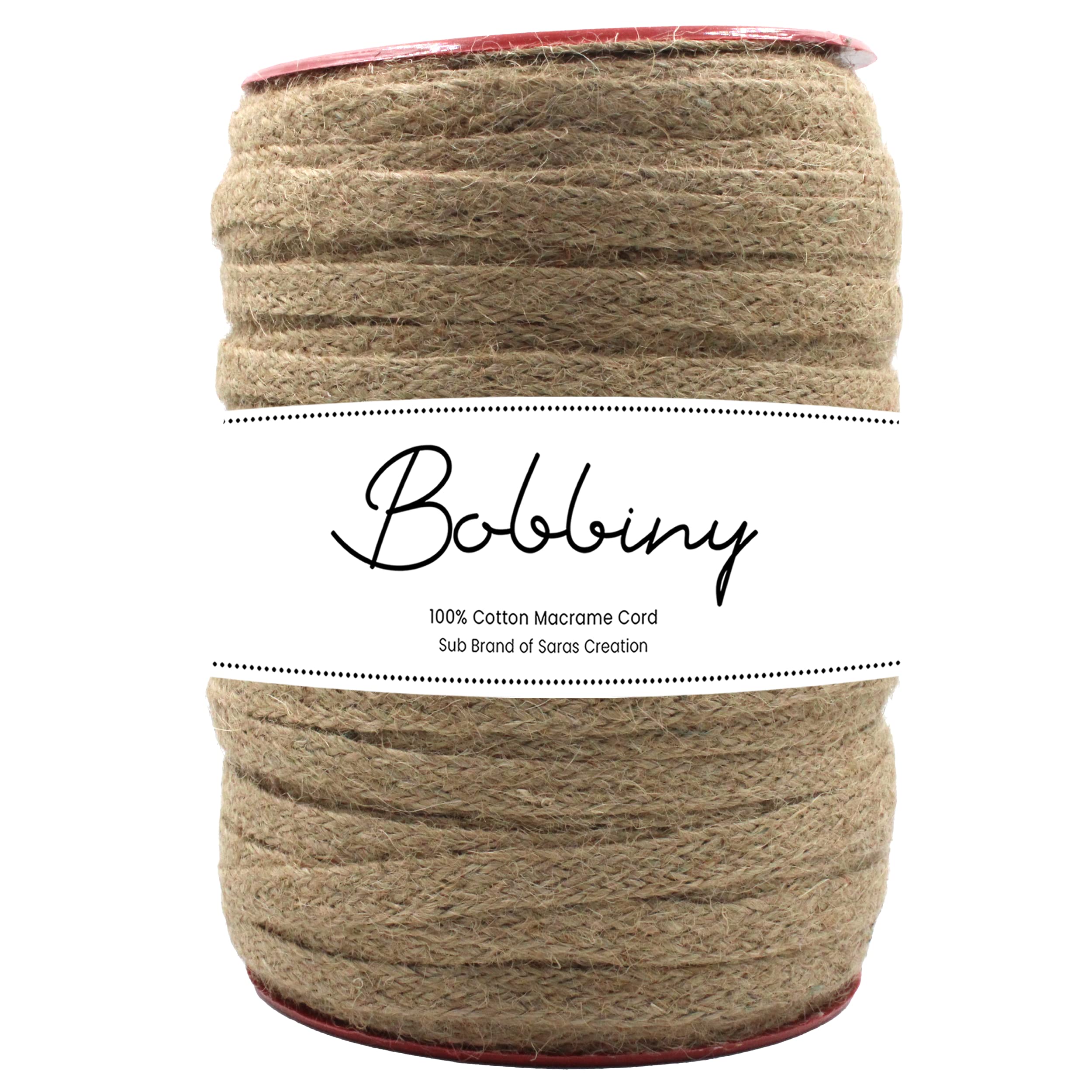 Bobbiny Natural Flat Braided Jute Twine Rope Linen Twine Rustic String Cord Rope DIY Rope Party Wedding Gift Wrapping Cords Thread and Other Projects | White | 7mm, 10 Meters — Amazon image 17