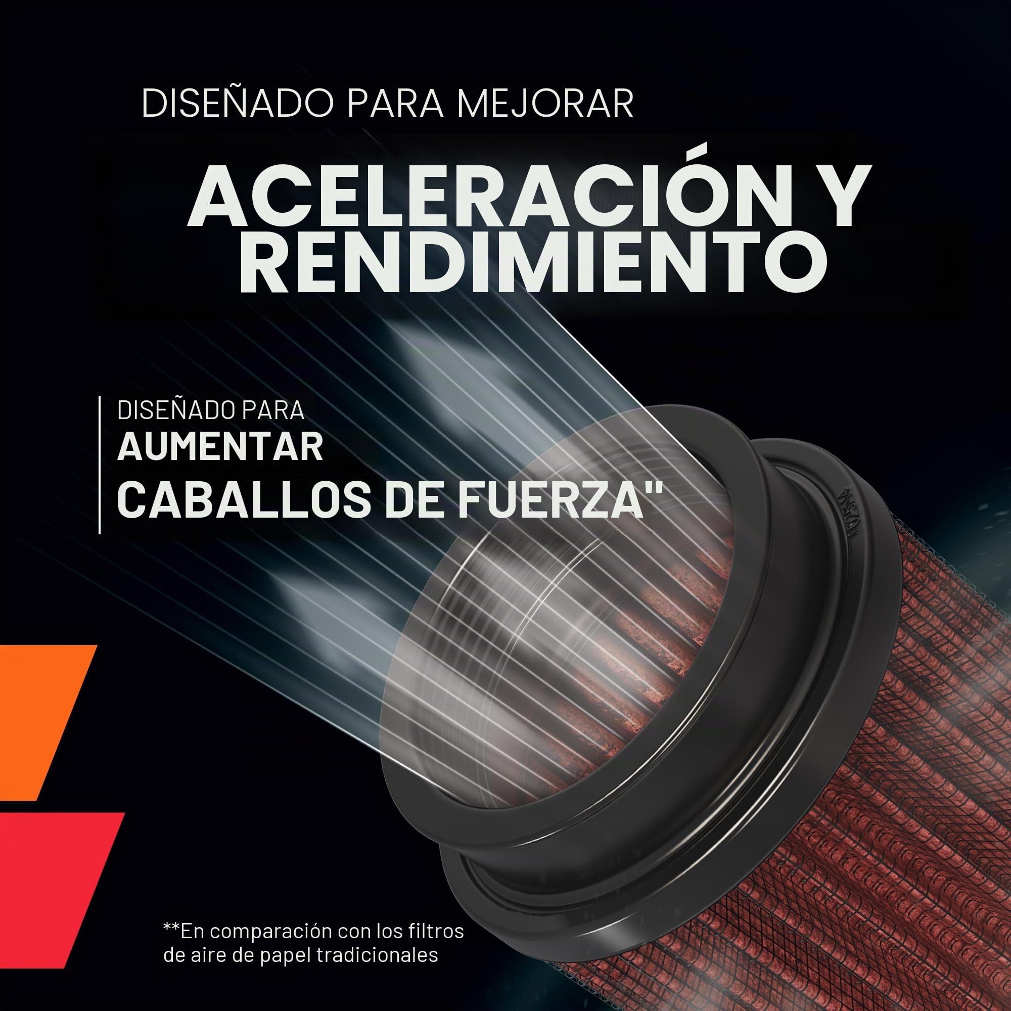 K&N YA-6814 Filtro de Aire para Yamaha MT-07 2014-2015 Moto
