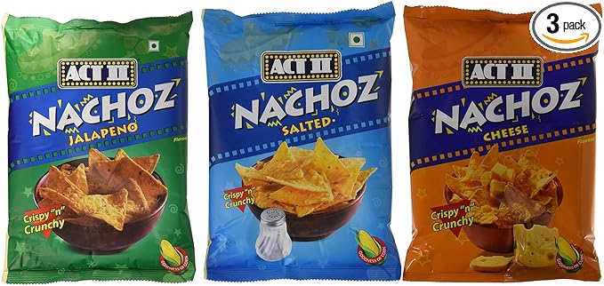 ACT II Nachoz Combo Pack, 165g/180g (Weight May Vary)
