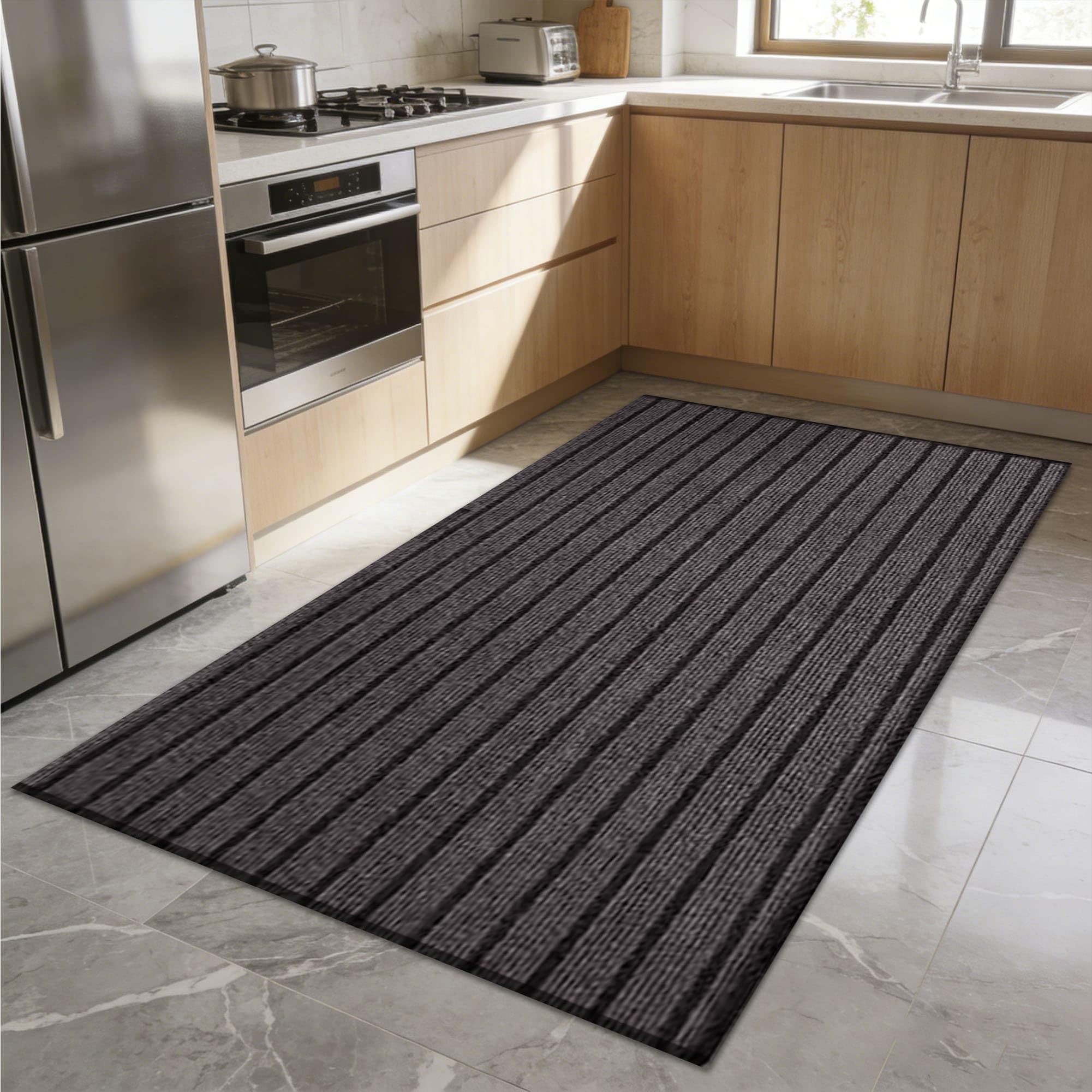 Tapis de porte en TPE durable gris résistant pour un usage intensif