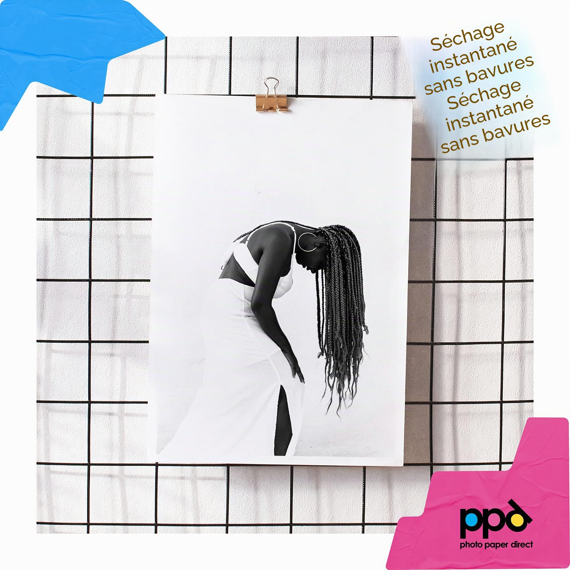 PPD 25 x A3 Papier Photo Fine Art Rag, Jet d'Encre, Blanc Eclatant, Mat 270g, Qualité Photographique Professionnelle pour Tirages d’Art PPD-79-25